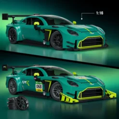 Mattel Brick Shop Hot Wheels 24 Aston Martin Vantage GT3