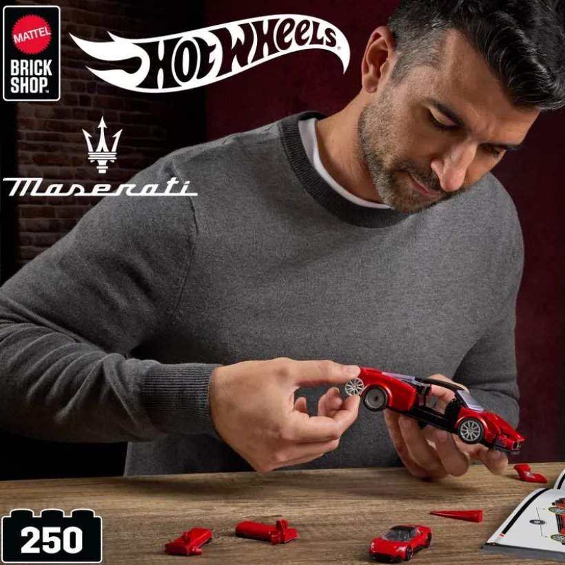 Mattel Brick Shop Maserati MC20 Speed Series