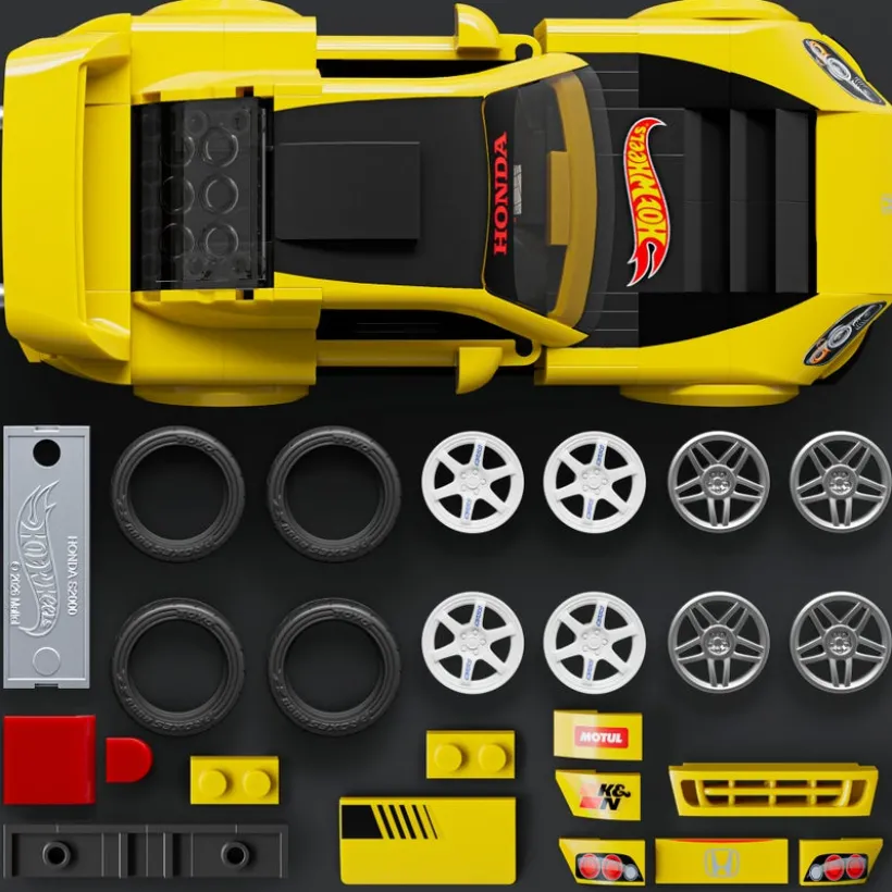 Mattel Brick Shop Speed Series Honda S2000 1:32