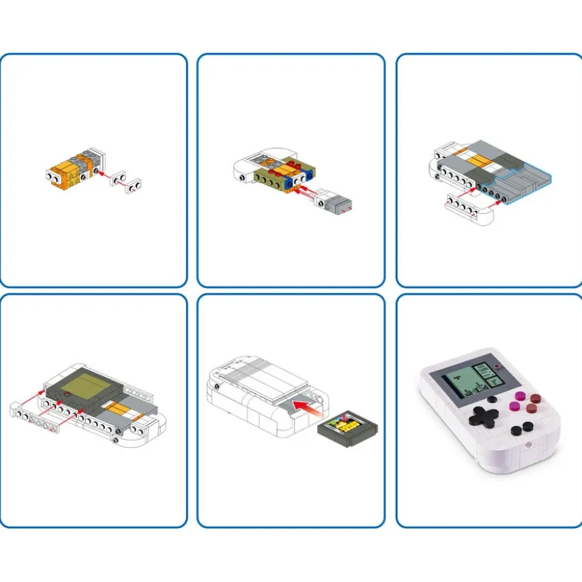 MAX Build More Premium Retro S2 Handheld Game Console by ZURU