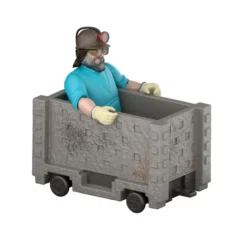 Minecraft Movie Steve & Minecart
