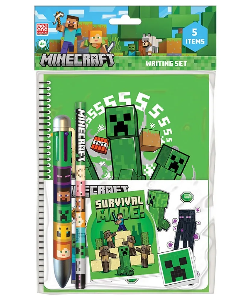 Minecraft, Skrivesett med Flerfarget penn