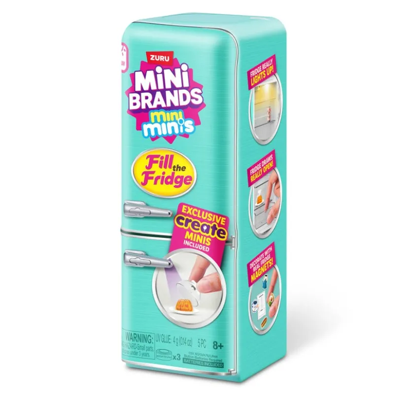 Mini Brands Fill the Fridge Playset S1