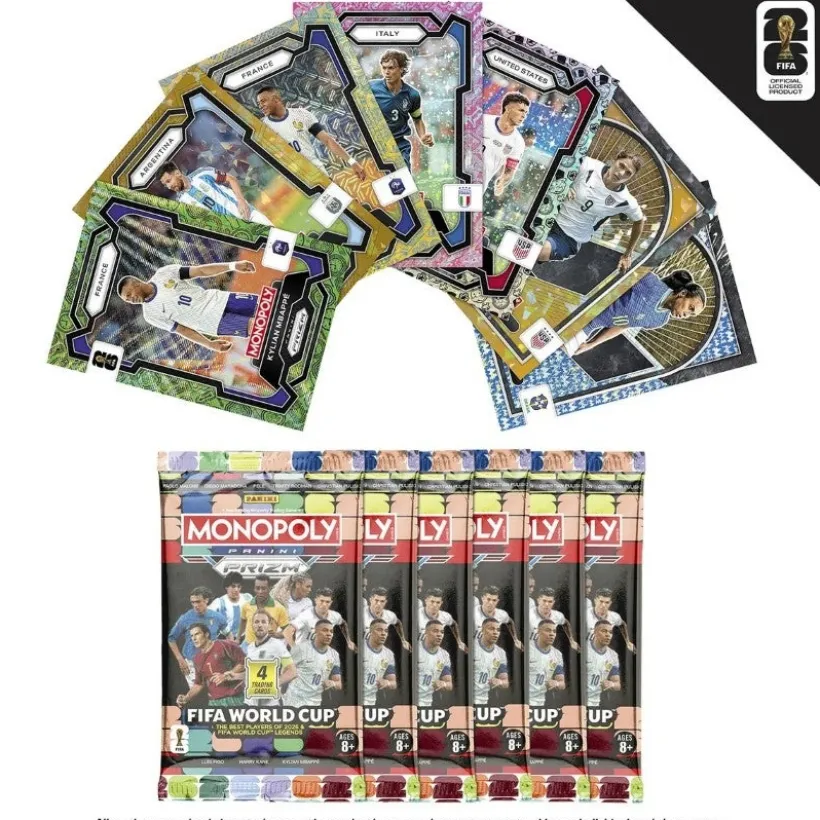 Monopoly FIFA Legends Booster Pack – 24 samlekort