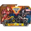 Monster Jam 1:64 Marvel 2-pakning - Iron: War Machine