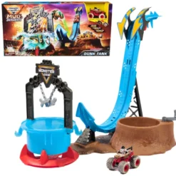 Monster Jam Mud Blasters Monster Mutt Dalmatian Dunk Tank