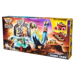 Monster Jam Mud Blasters Monster Mutt Dalmatian Dunk Tank