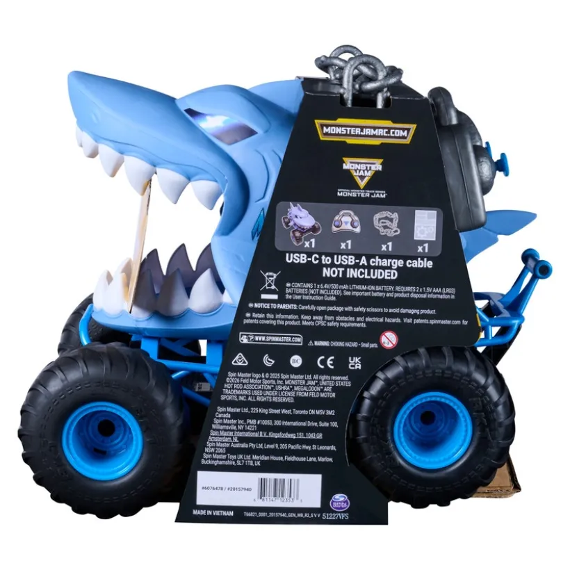 Monster Jam RC 1:15 Chomping Megalodon