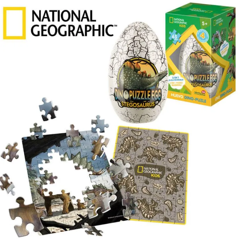 National Geographic Kids, Stegosaurus Puslespill