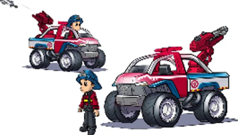 Paw Patrol Fire Rescue Vehicle - Ryder