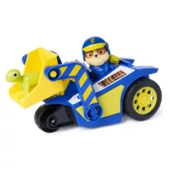 PAW Patrol Rubble Rescue Bulldozer med figur og skilpadde