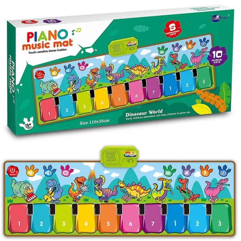 Pianomatte Dinosaurer