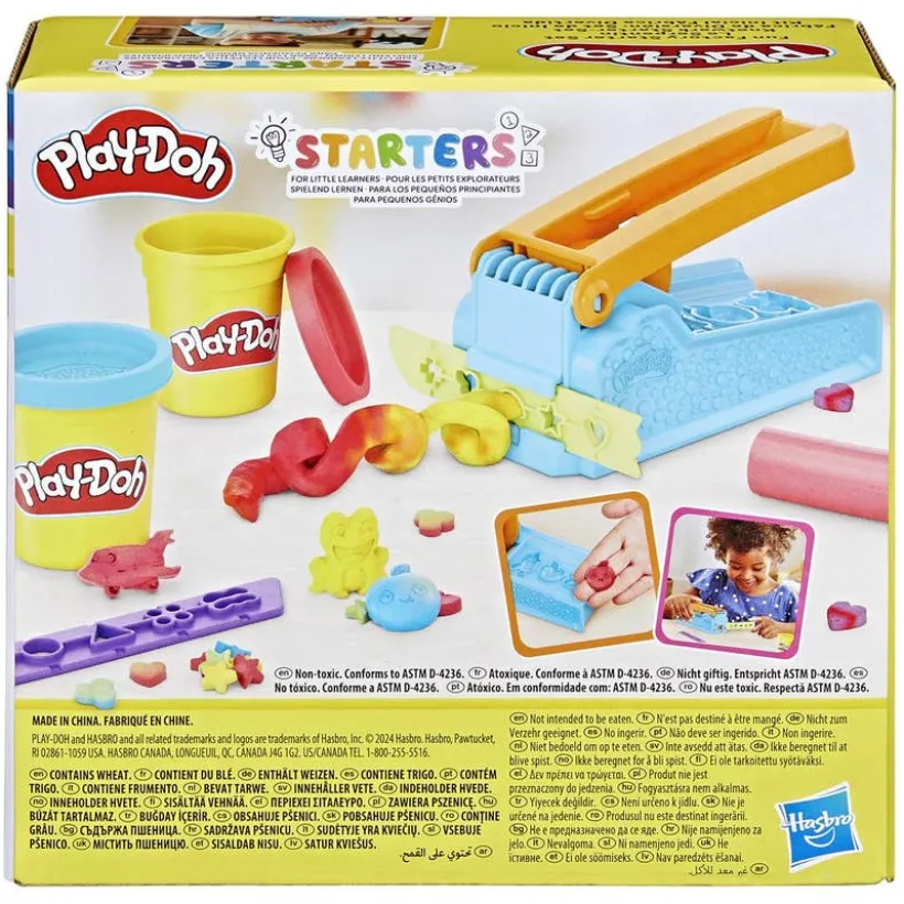 Play-Doh Fun Factory Starter Set med verktøy og 3 bokser leire