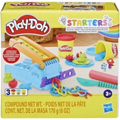 Play-Doh Fun Factory Starter Set med verktøy og 3 bokser leire