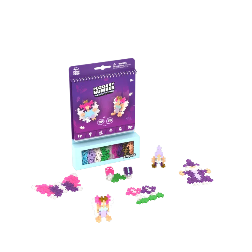 Plus-Plus Activity Pad – Enchanted Forest, 125 deler