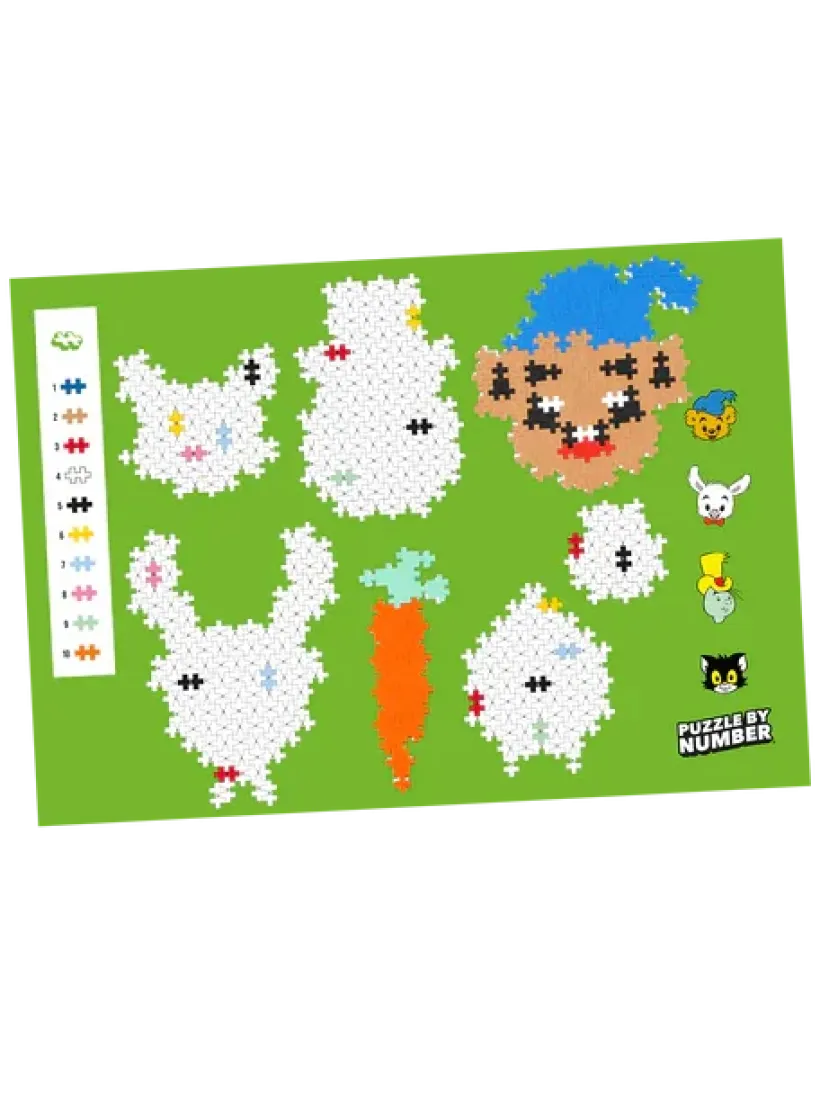 Plus-Plus Bamse & venner 600 stk
