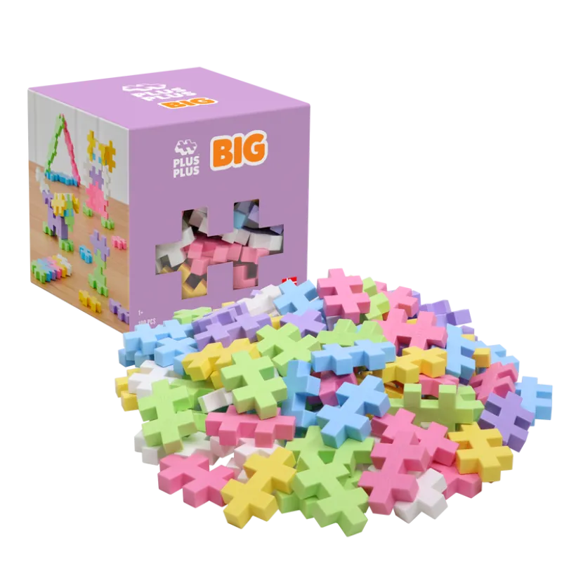 Plus-Plus BIG Pastellmiks / 100 stk