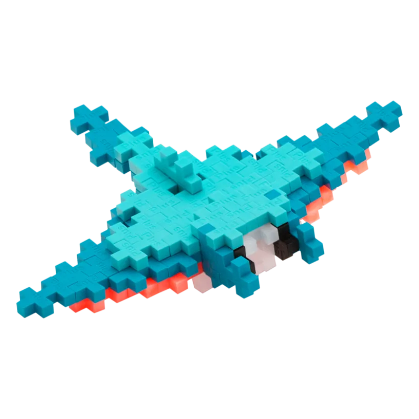 Plus-Plus - Manta Ray / 100 pcs Tube