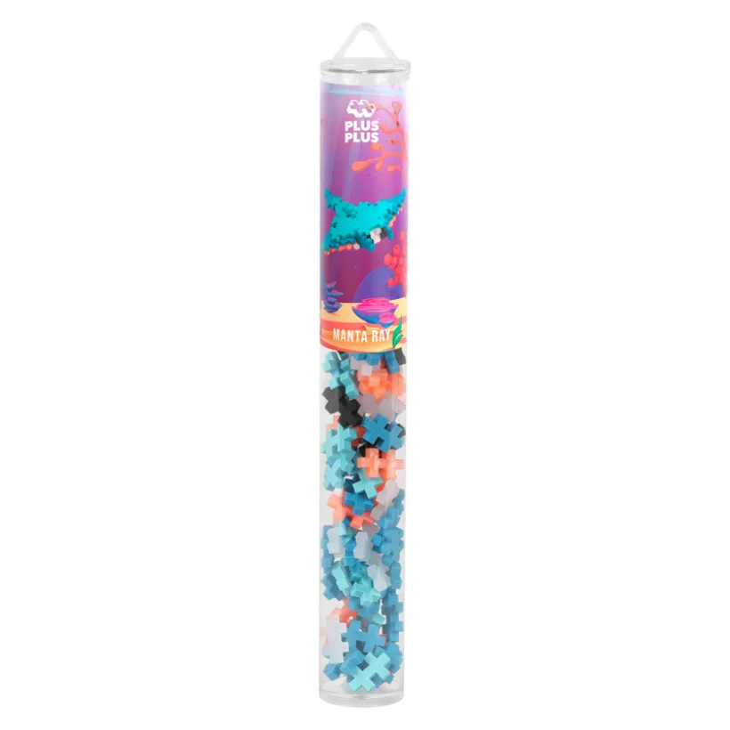 Plus-Plus - Manta Ray / 100 pcs Tube