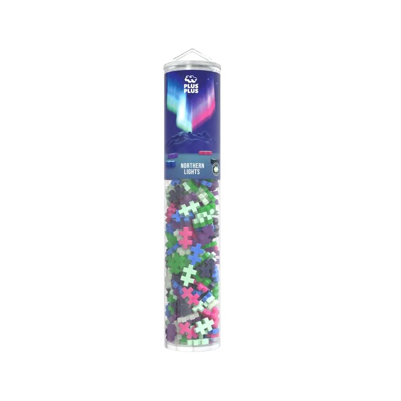 Plus-Plus Northern Lights mix / 240 stk Tube