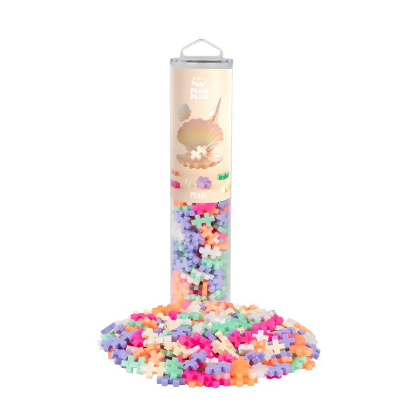 Plus-Plus Pearl mix / 240 stk Tube