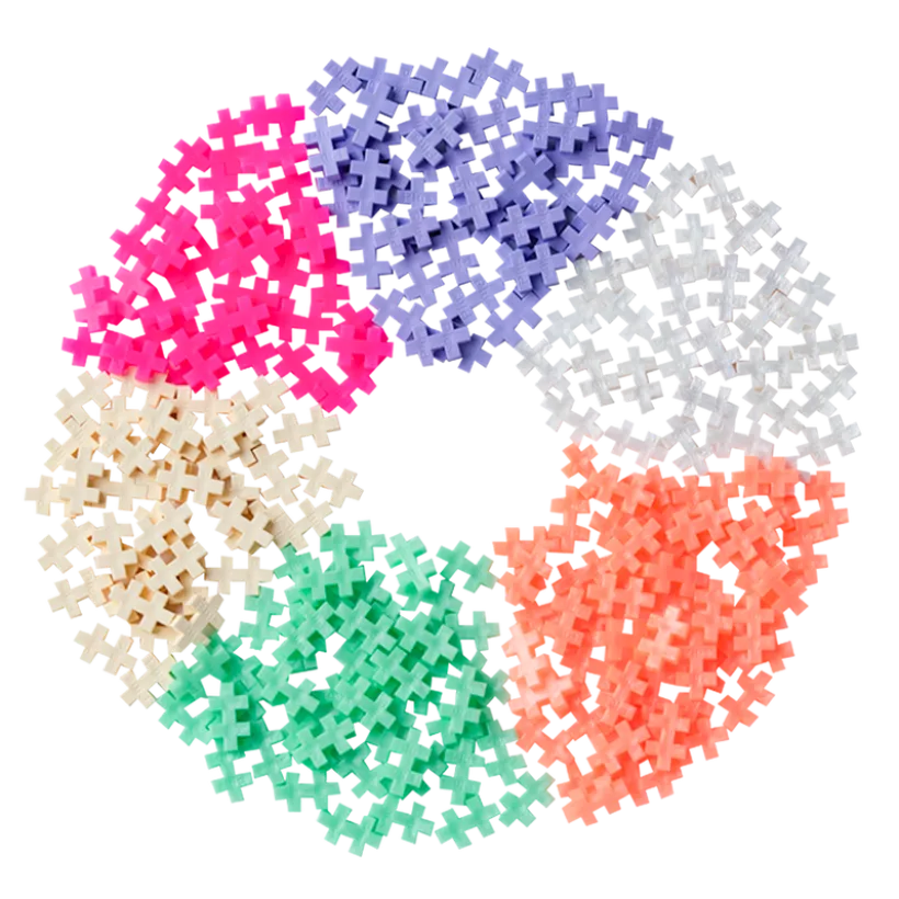 Plus-Plus Pearl mix / 240 stk Tube