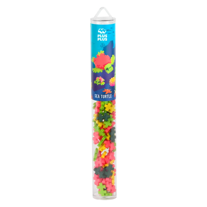 Plus-Plus - Sea Turtle / 100 pcs Tube