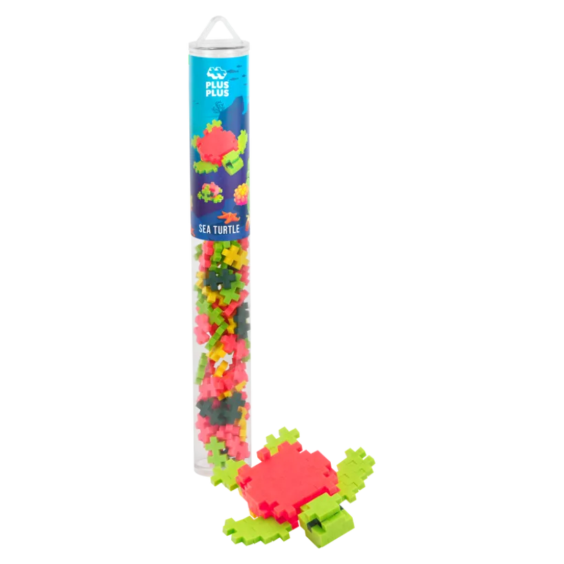 Plus-Plus - Sea Turtle / 100 pcs Tube