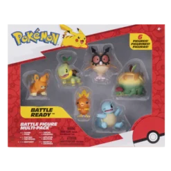 Pokemon Battle Figure 6-Pakke