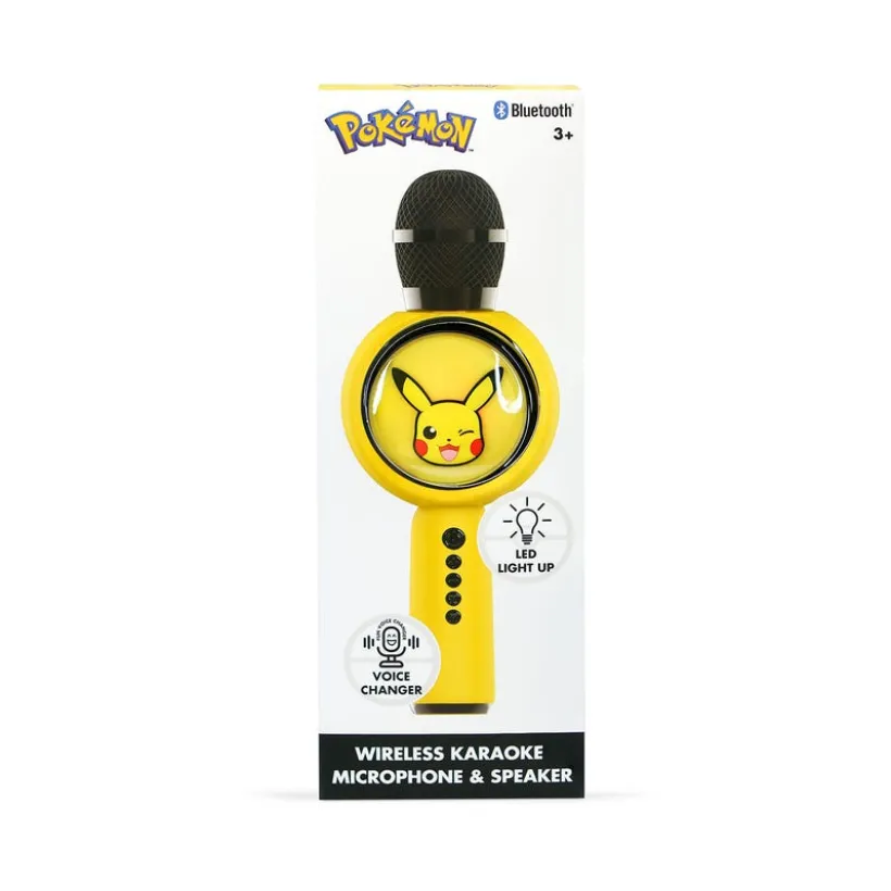 POKEMON Pikachu Karaoke Mic PopSing With LED