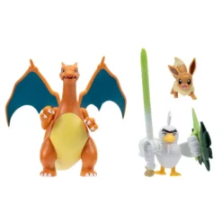 Pokemon, spesialutgave 3-pakning med figur med funksjon