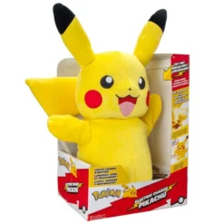 Pokémon, elektrisk ladet Pikachu funksjonsbamse