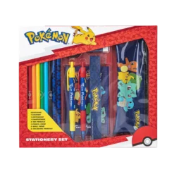 POKÉMON Skrivesett med pennal