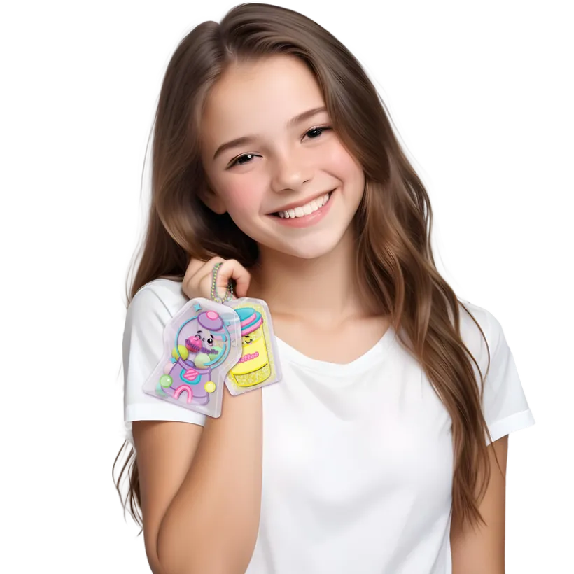Puffy Pouches refillkit – lag 4 klemvennlige squishys