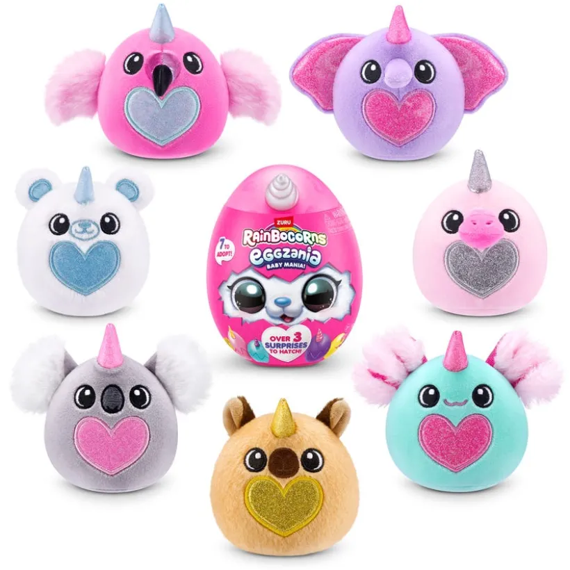 Rainbocorns - Baby Eggzania Plysj