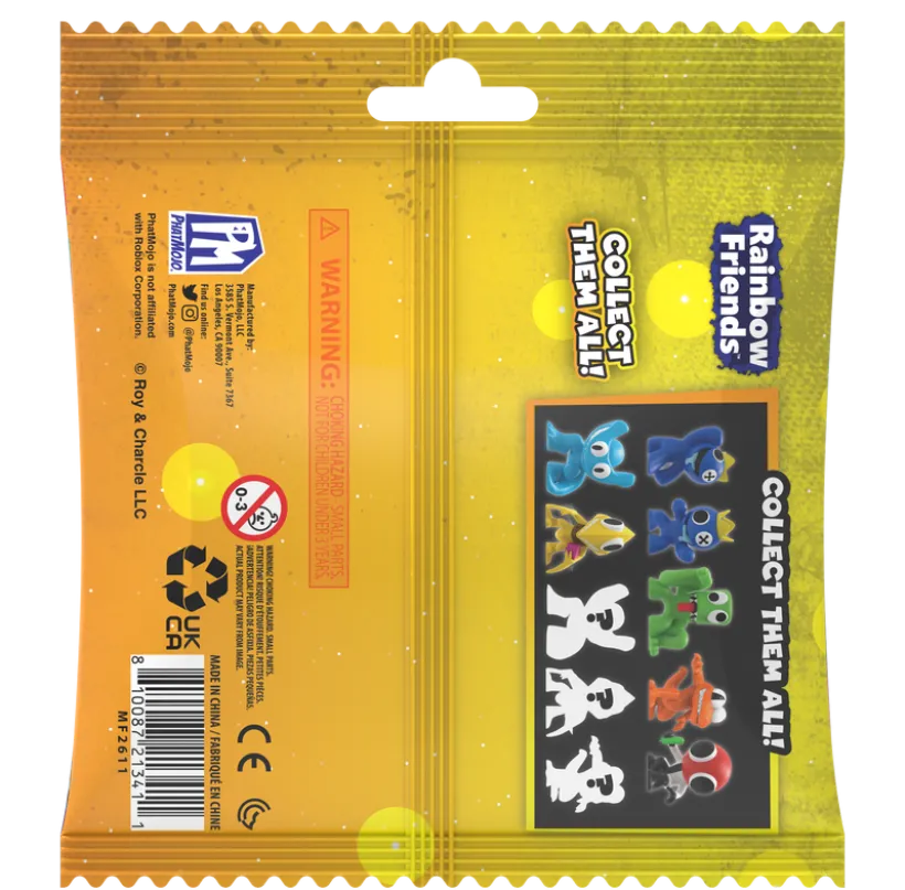 Rainbow Friends, Minifigurer
