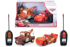 RC Cars LMQ og Mater 1:32, Radiostyrte Twin Pack