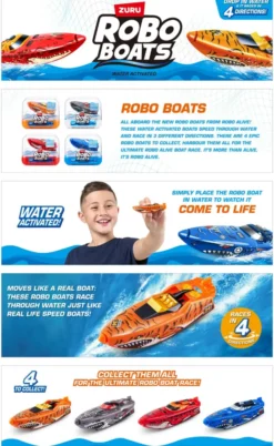 Robo Alive, Robo Boats