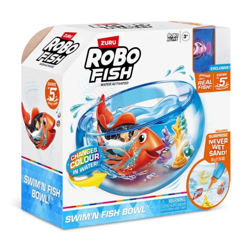 Robo Fish, Fish bowl