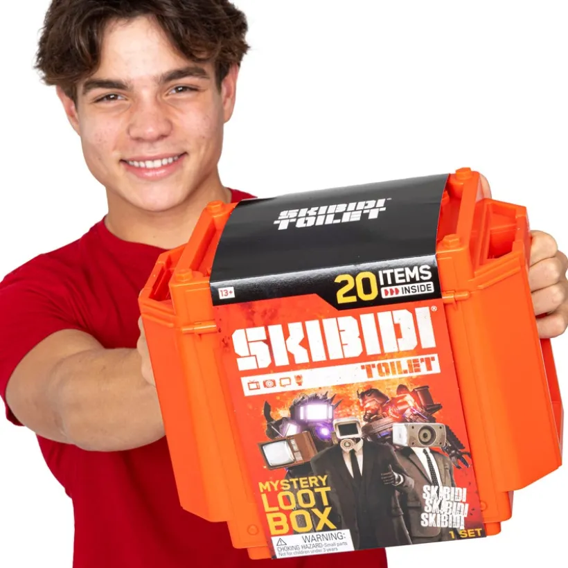 Skibidi Toilet Giant Mystery Surprise Loot Box