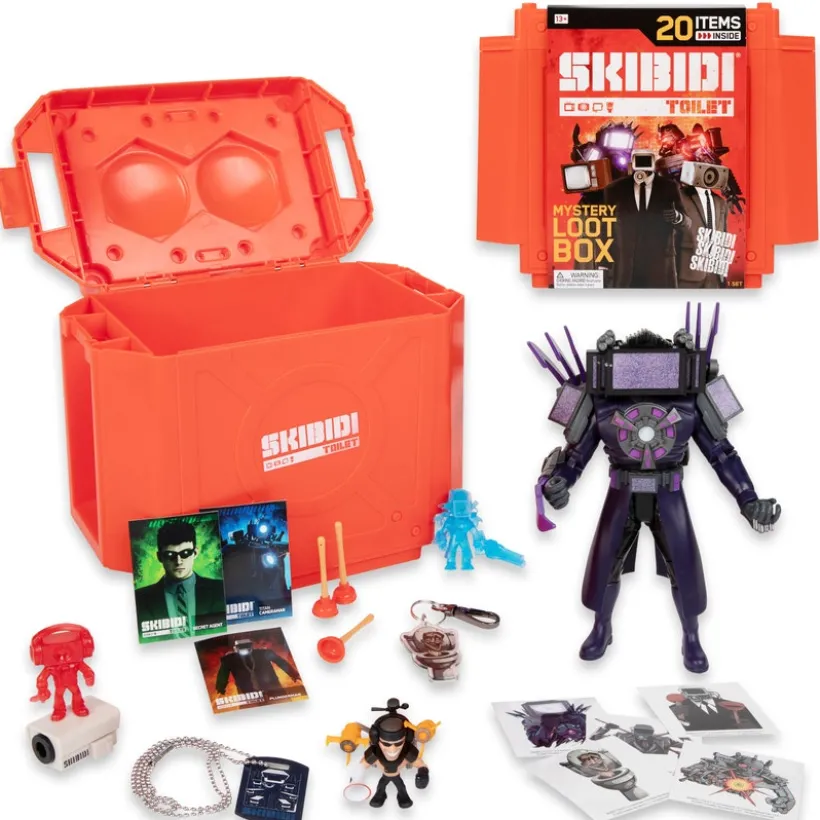 Skibidi Toilet Giant Mystery Surprise Loot Box