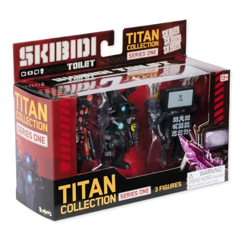 Skibidi Toilet Titan 3-pakning