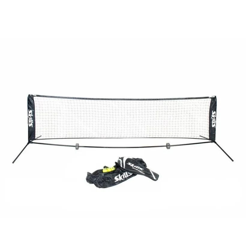 Skills, Tennissett inkl nett, racket og 3 tennisballer