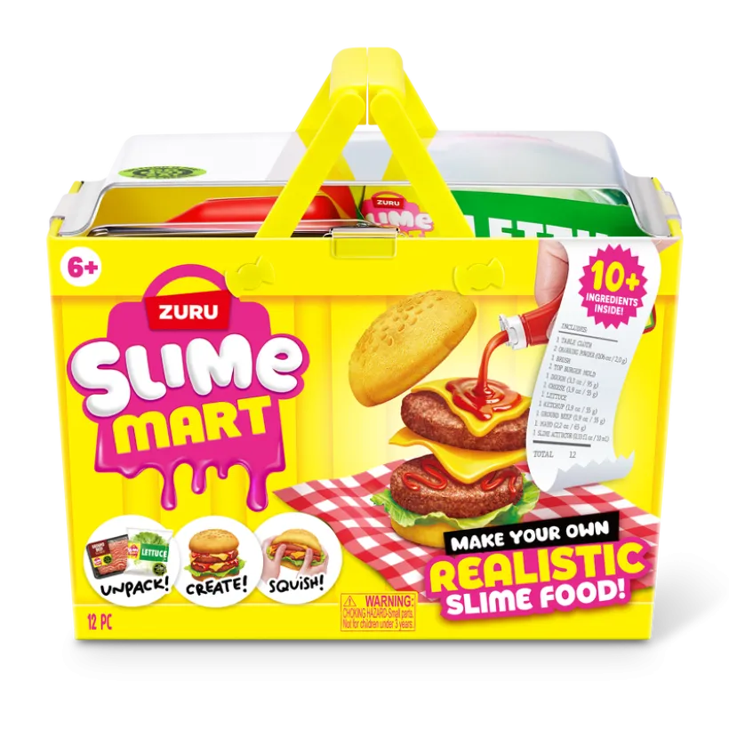Slime Mart Small Shopping Basket Fast Food