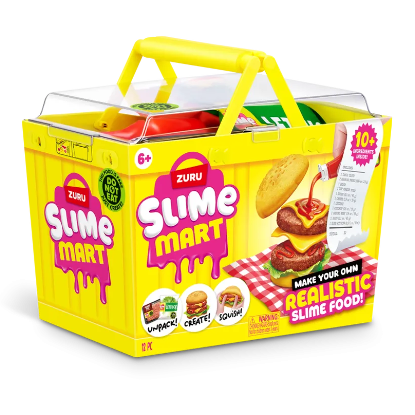 Slime Mart Small Shopping Basket Fast Food