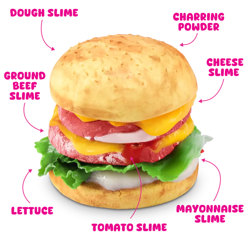 Slime Mart Small Shopping Basket Fast Food