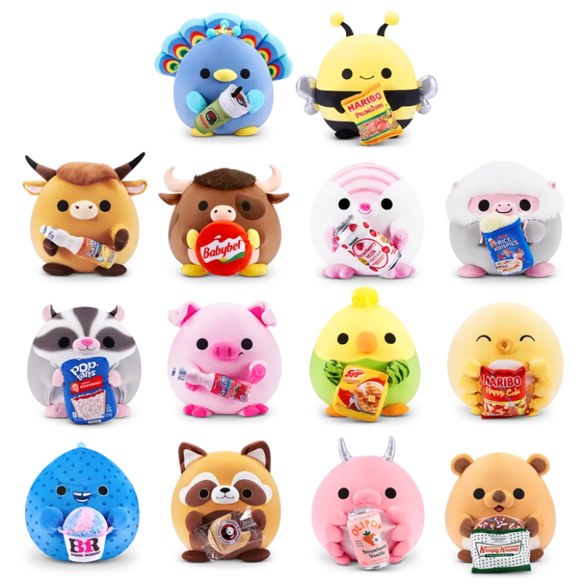 Snackles S1 Core Licensed Plush 14"