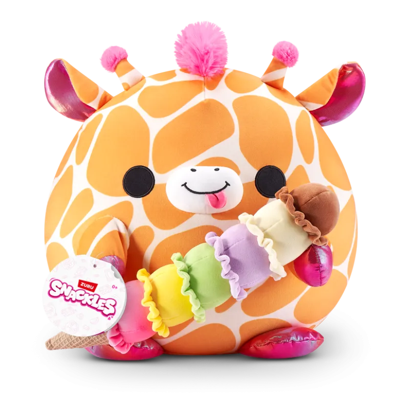 Snackles S1 Core Non Licensed Plush 14"; 16PCS/Dump Bin PDQ
