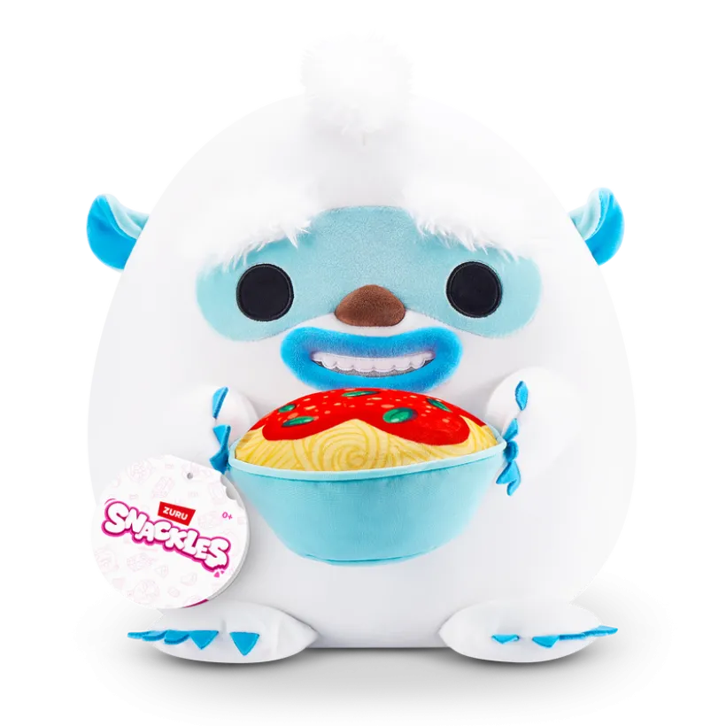 Snackles S1 Core Non Licensed Plush 14"; 16PCS/Dump Bin PDQ