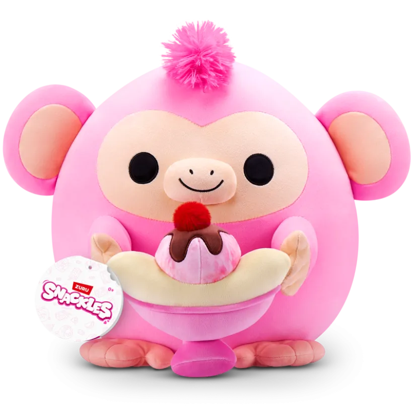 Snackles S1 Core Non Licensed Plush 14"; 16PCS/Dump Bin PDQ